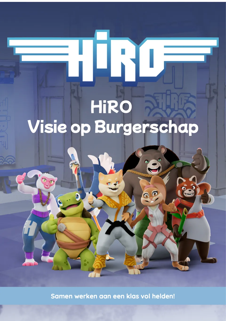 Voorkant van het document HiRO's visie op burgerschap