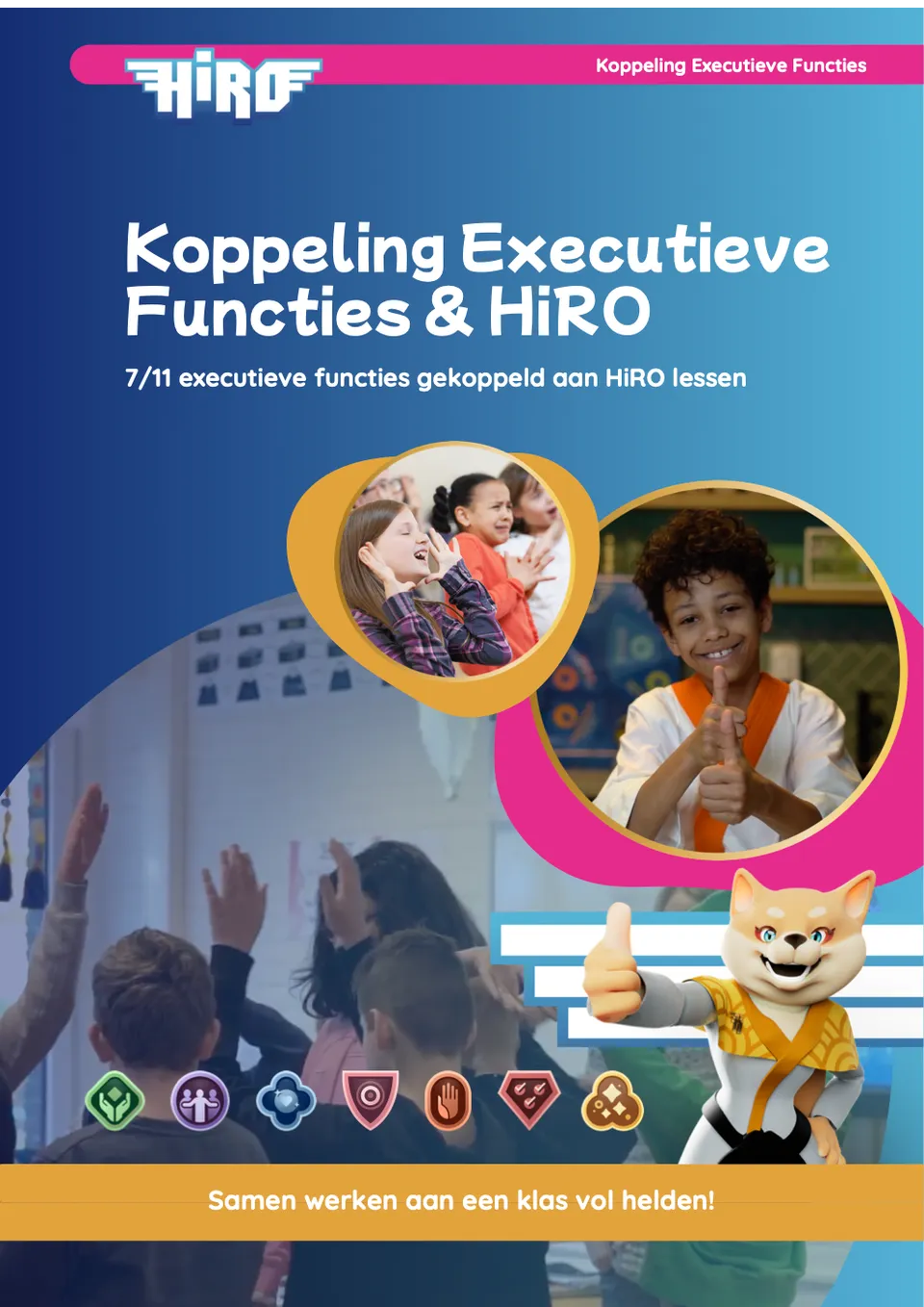 Voorkant van het document Koppeling executieve functies