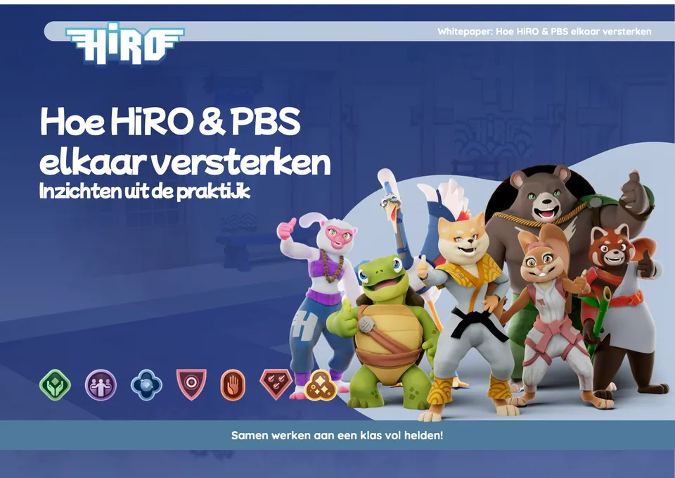 Voorkant van het document Whitepaper: hoe HiRO en PBS elkaar versterken