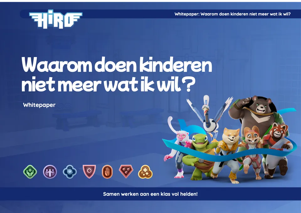 Voorkant van het document Whitepaper: waarom doen kinderen niet meer wat ik wil?