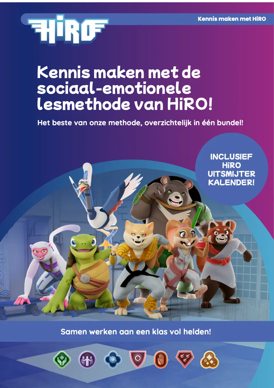 Voorkant van het document HiRO Zichtzending: de brochure